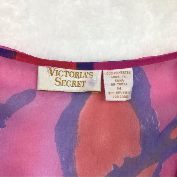 🎉HP🎉Victoria’s Secret Sheer V-Neck Top - Picture 2 of 6